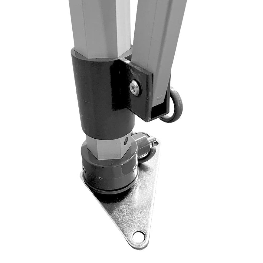 divina garden gazebo richiudibile professionale market pro 3x3 struttura in alluminio esagonale impermeabile bianco ean 8056157808855