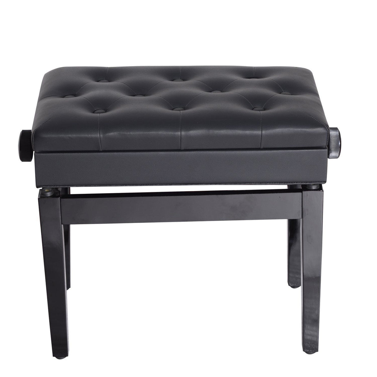 easycomfort easycomfort sgabello per pianoforte con vano contenitore e altezza regolabile nero ean 8055776913476