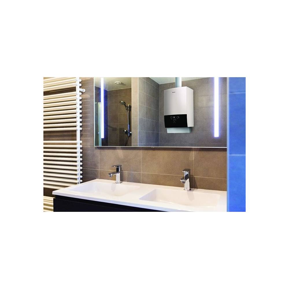 caldaia a gas daikin d2cnd 28 kw metano a condensazione completa di kit scarico fumi erp