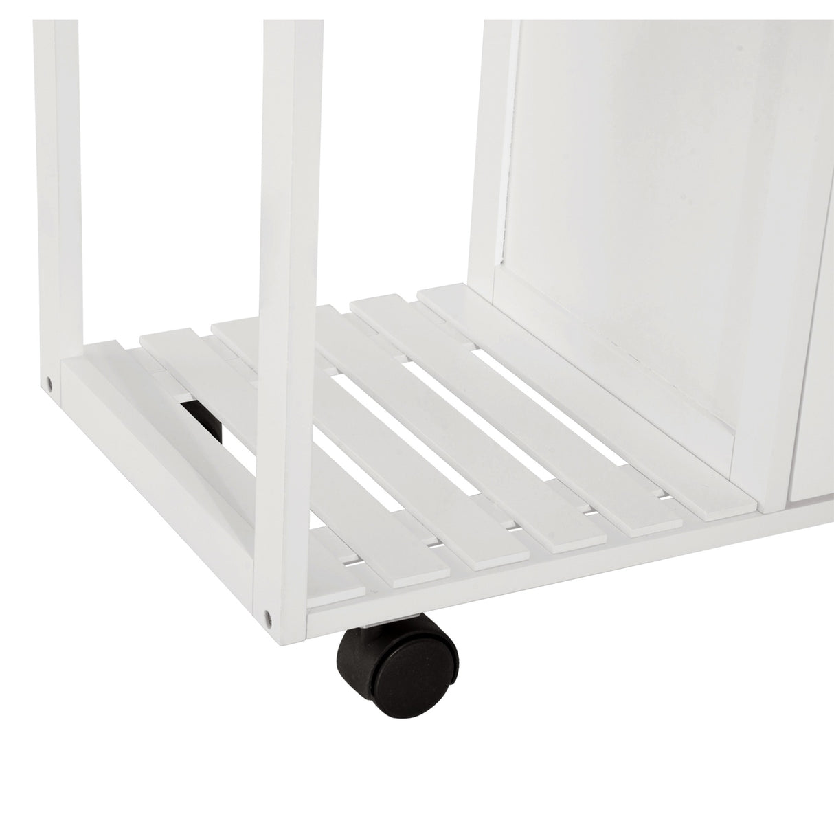 easycomfort easycomfort carrello da cucina con ruote cassetti e 2 cesti mobile da cucina salvaspazio in legno di pino bianco 70 x 37 x 85cm ean 8054144137285