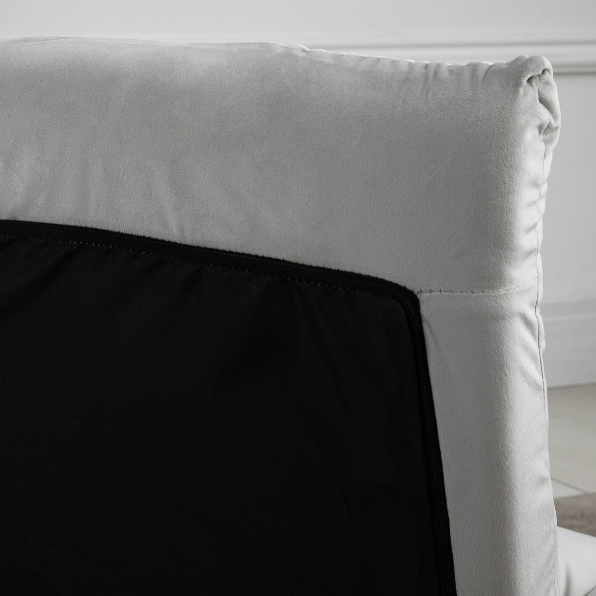 easycomfort easycomfort poltrona relax da terra con schienale reclinabile fino 180 71x55x53 5cm grigio chiaro