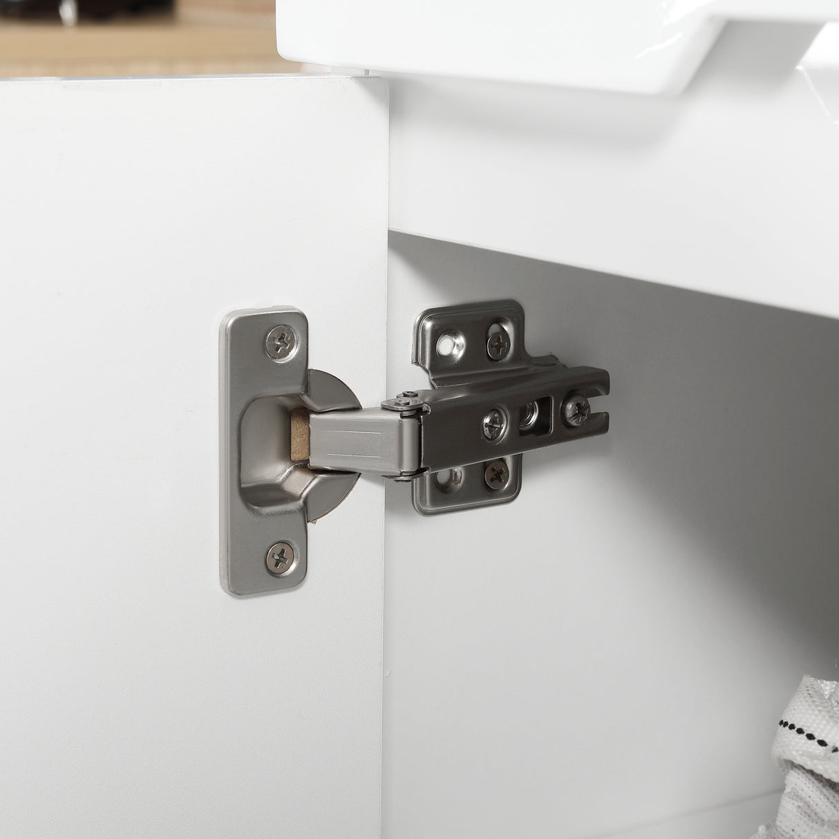 easycomfort easycomfort scarpiera slim da 12 paia max per ingressi con 3 ripiani regolabili e cassetto in truciolato bianco 60x32x100 cm