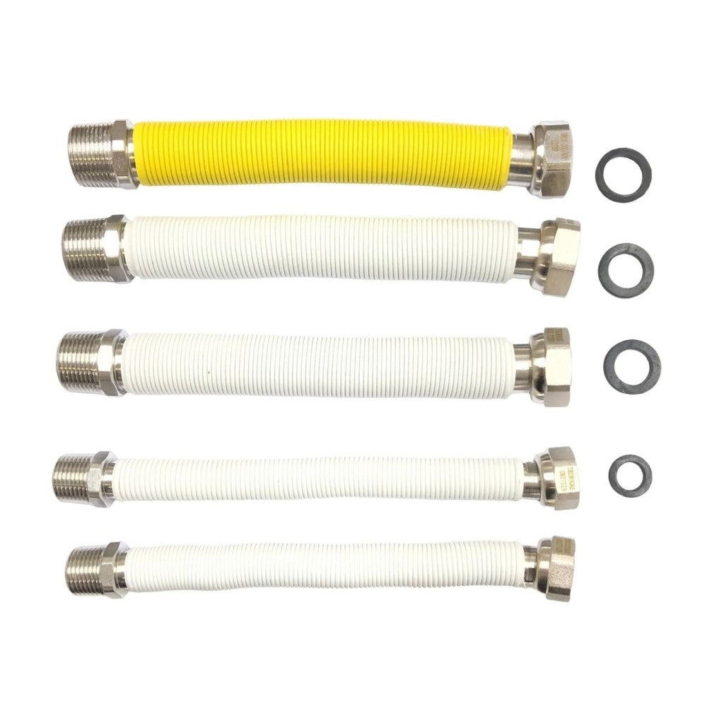 kit certificato allacciamento raccordi cona per scaldabagni per il collegamento di apparecchiature domestiche