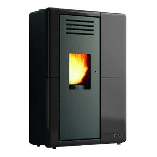 immagine-1-anselmo-cola-stufa-a-pellet-ventilata-anselmo-cola-cupido-80-kw-nera-in-acciaio-maiolica-wi-fi-integrato-con-telecomando-incluso