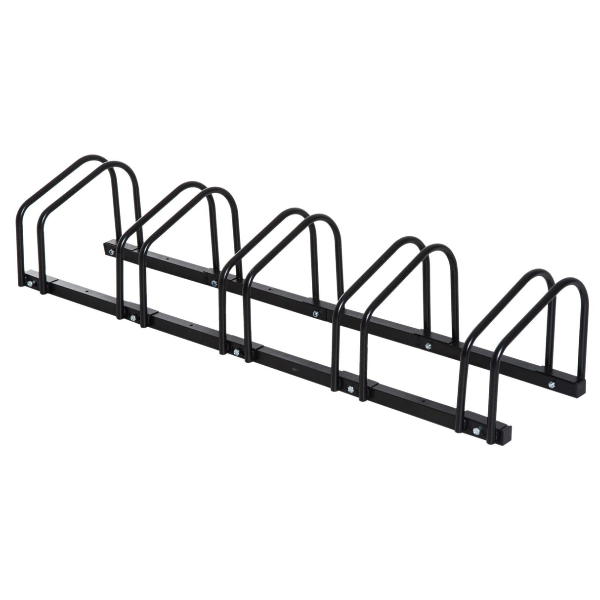 immagine-1-easycomfort-easycomfort-rastrelliera-portabici-parcheggio-per-5-biciclette-130-33-27cm-nero-ean-8054111841818