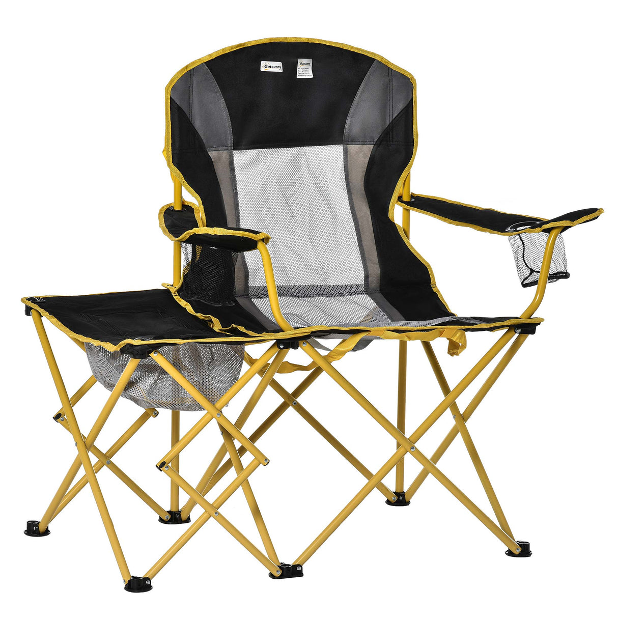 immagine-1-easycomfort-easycomfort-sedia-da-campeggio-pieghevole-con-tavolino-integrato-e-porta-bicchiere-metallo-e-tessuto-nero-giallo
