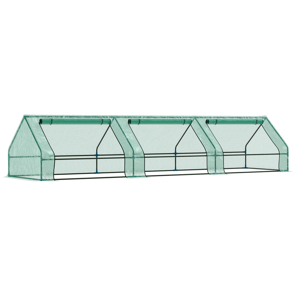 immagine-1-easycomfort-easycomfort-serra-per-piante-fiori-ortaggi-colivazione-da-giardino-balcone-con-tubi-di-acciaio-e-copertura-in-polietilene-con-3-porte-verde-400cm-x-100cm-x-80cm-ean-8054111848282