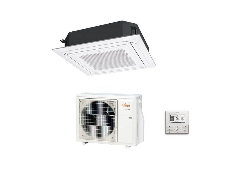 immagine-1-fujitsu-climatizzatore-condizionatore-fujitsu-cassetta-4-vie-serie-kr-circular-flow-45000-btu-r-32-cod-3ngf88390-white-auxg45krlb-trifase-novita