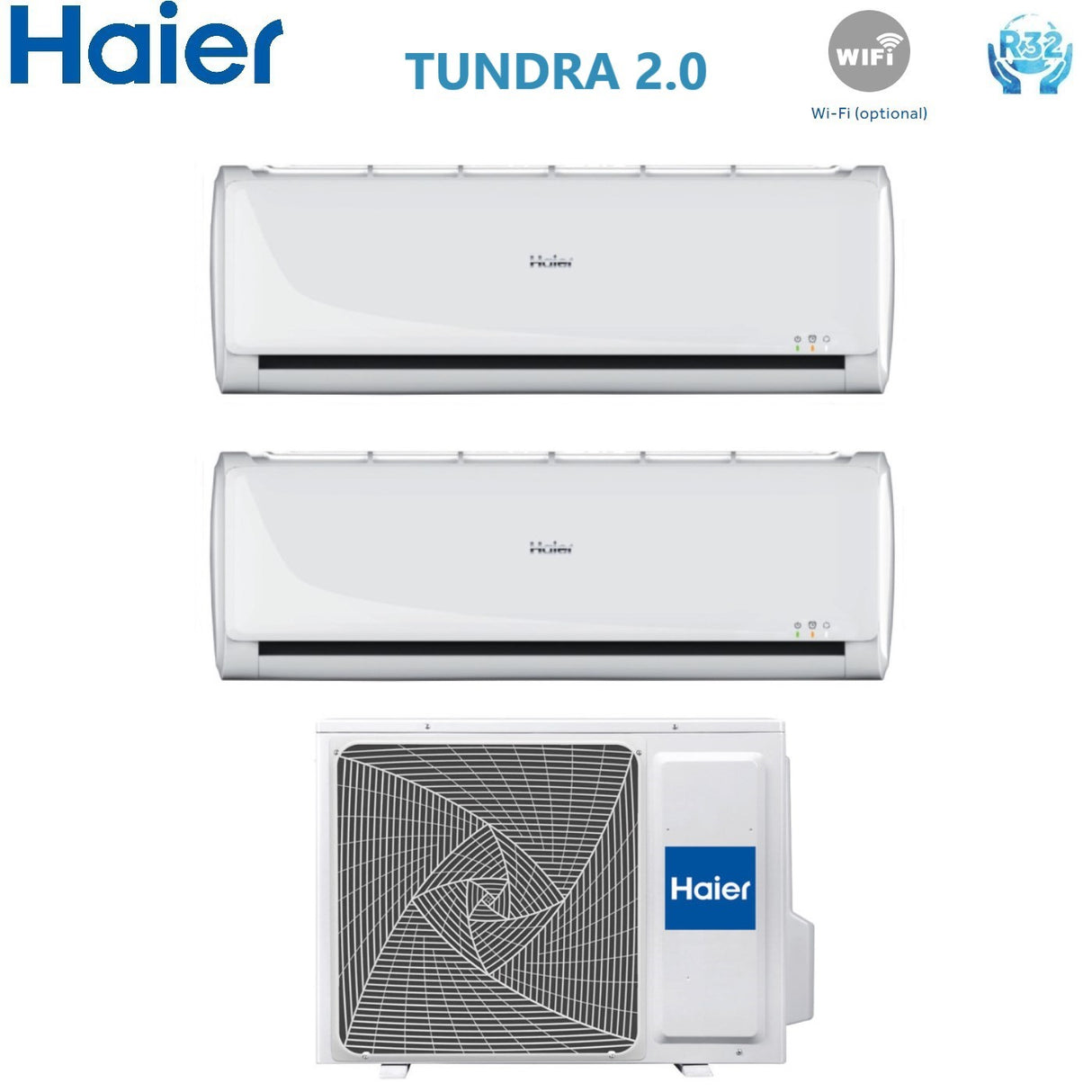 immagine-1-haier-climatizzatore-condizionatore-haier-dual-split-inverter-serie-tundra-2-0-99-con-2u40s2sc1fa-r-32-wi-fi-optional-90009000-novita-ean-8059657012753