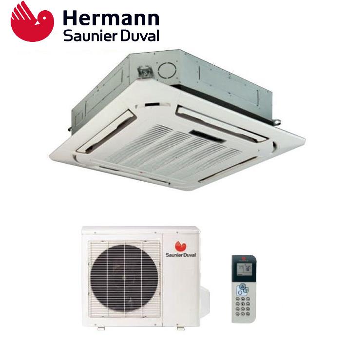 immagine-1-hermann-saunier-duval-climatizzatore-condizionatore-hermann-saunier-duval-cassetta-a-4-vie-inverter-34000-btu-sdh17-105nk-r-410