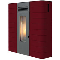 immagine-1-king-termostufa-a-pellet-king-idro-slim-16-kw-bordeaux-140m2-con-telecomando