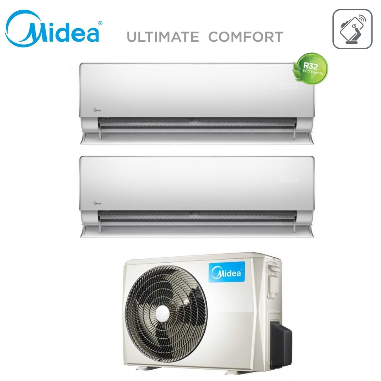 immagine-1-midea-climatizzatore-condizionatore-midea-dual-split-inverter-serie-ultimate-comfort-912-con-m2o-18fn8-q-r-32-wi-fi-integrato-900012000-ean-8059657017390