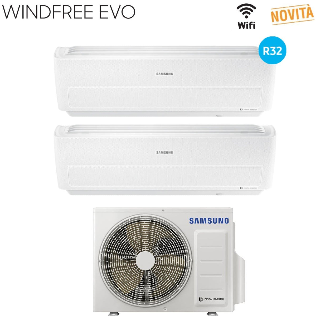 immagine-1-samsung-climatizzatore-condizionatore-samsung-dual-split-inverter-serie-windfree-evo-912-con-aj050ncj2eg-r-32-wi-fi-integrato-900012000-ean-8059657019486