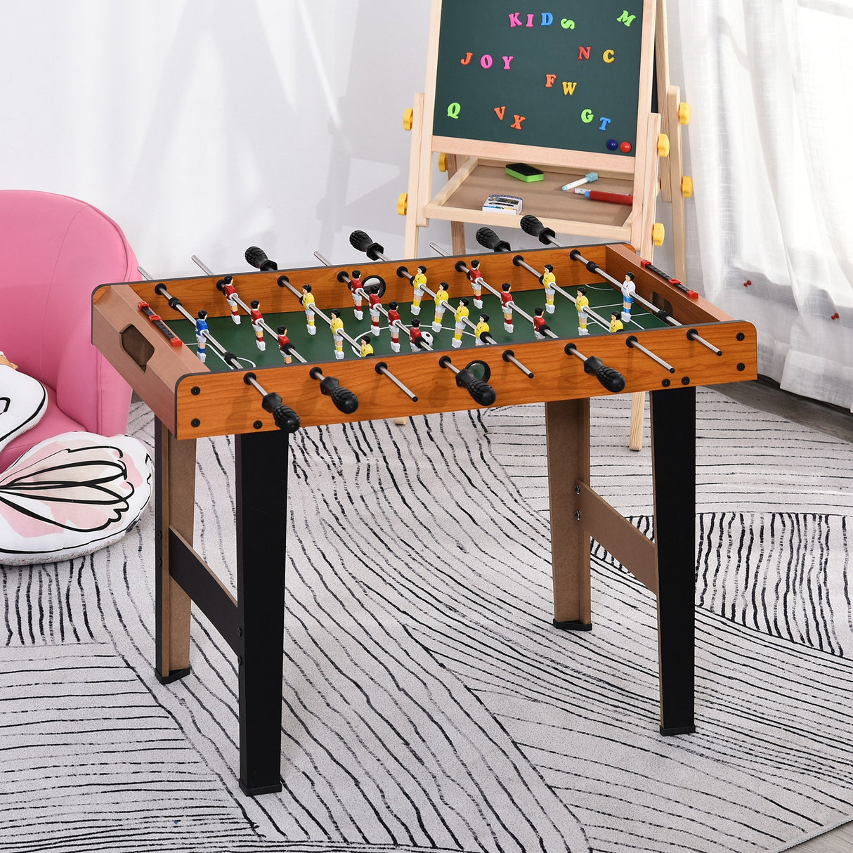 immagine-2-easycomfort-easycomfort-calcio-balilla-in-legno-con-22-giocatori-e-accessori-inclusi-84-5-x-40-x-61-2cm
