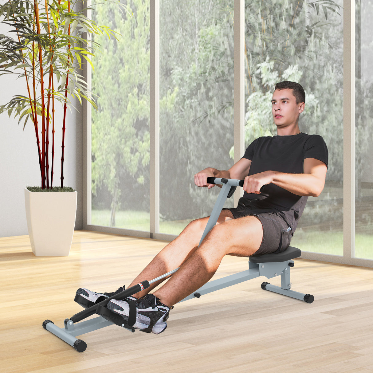 immagine-2-easycomfort-easycomfort-vogatore-professionale-a-tiraggio-centrale-per-allenamento-da-casa-salvaspazio-con-display-130-x-47-5-x-67cm-ean-8054144134901