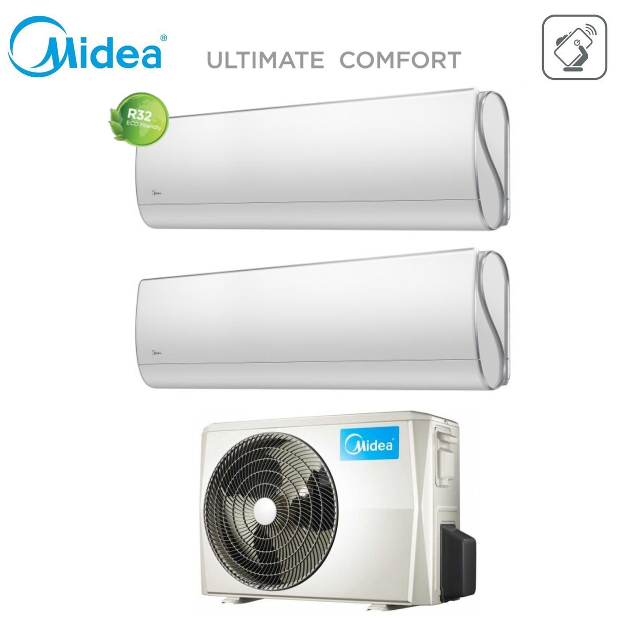 immagine-2-midea-climatizzatore-condizionatore-midea-dual-split-inverter-serie-ultimate-comfort-912-con-m2o-18fn8-q-r-32-wi-fi-integrato-900012000-ean-8059657017390