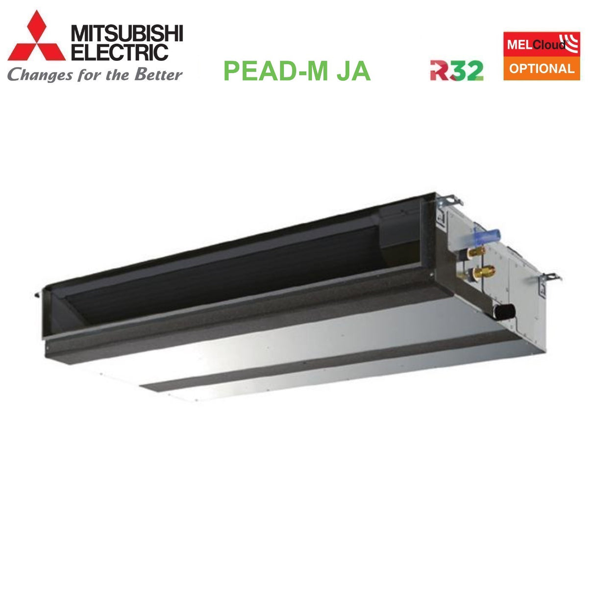 immagine-2-mitsubishi-electric-climatizzatore-condizionatore-mitsubishi-electric-canalizzato-canalizzabile-power-inverter-media-prevalenza-42000-btu-pead-m125ja-puz-zm125yka-trifase-r-32-wi-fi-optional