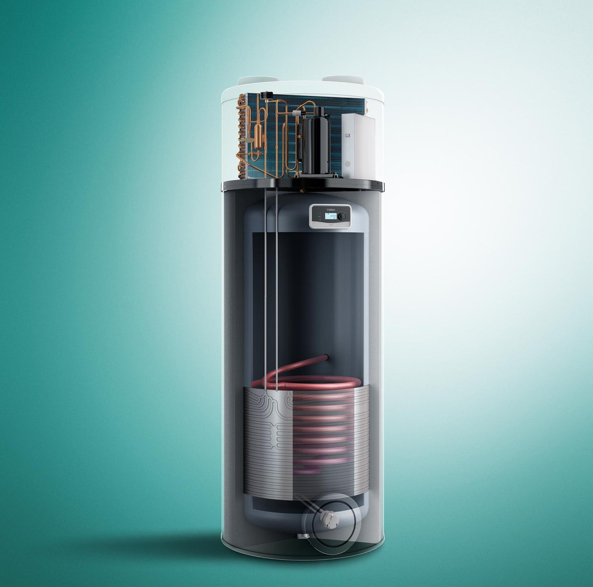 immagine-2-vaillant-scaldacqua-in-pompa-di-calore-vaillant-arostor-bm-2005-da-200-litri-0010026818-con-serpentina-gas-r290-installazione-a-basamento