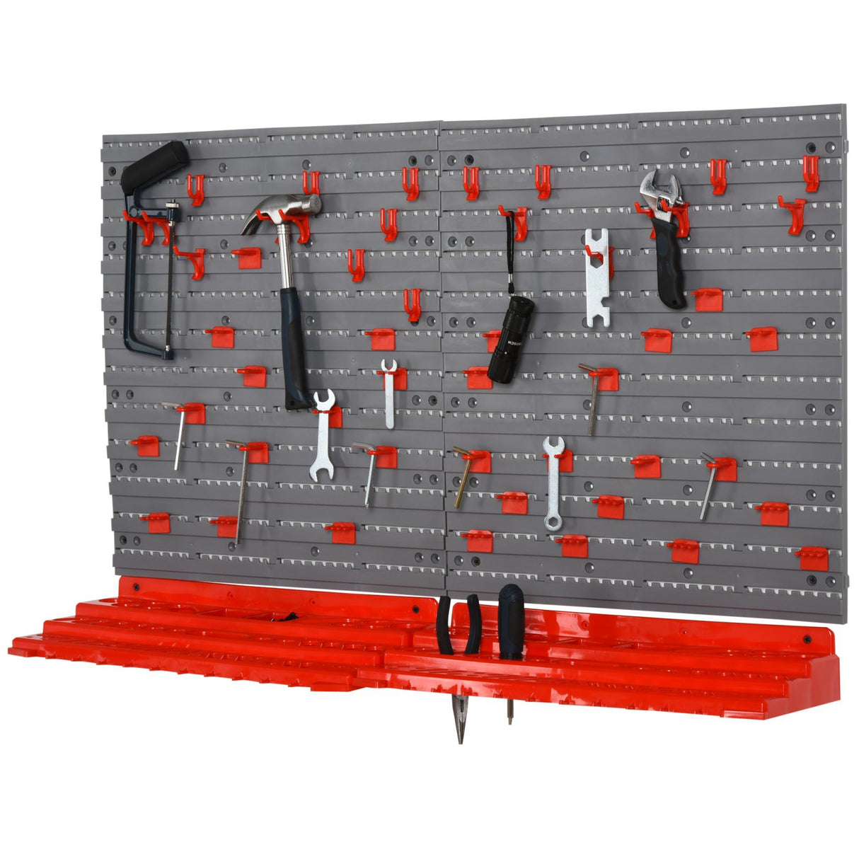 immagine-3-easycomfort-easycomfort-54pz-contenitore-portautensile-con-50-ganci-montaggio-a-muro-rosso-grigo-ean-8054111841771