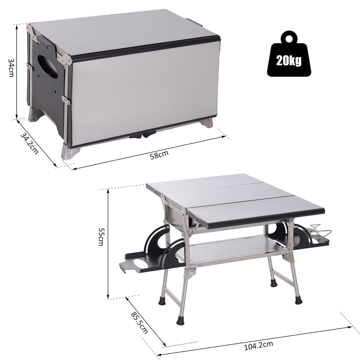 immagine-3-easycomfort-easycomfort-tavolino-barbecue-bbq-portatile-con-fornello-a-gas-pieghevole-in-alluminio-argento-104-2x85-5x55cm-ean-8055776916705