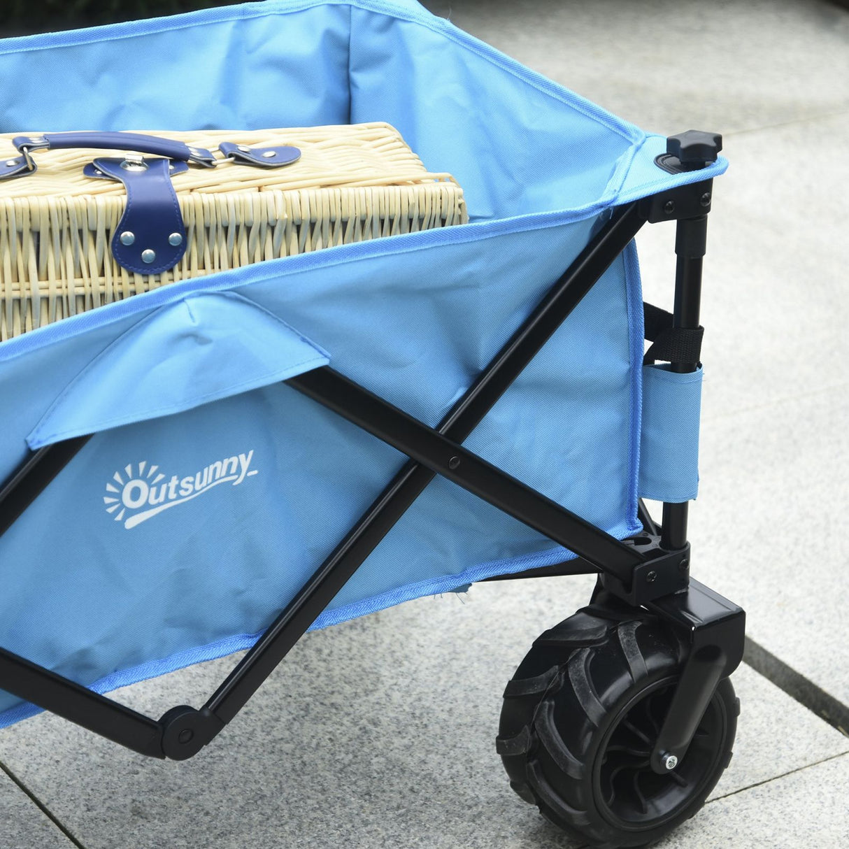 immagine-4-easycomfort-easycomfort-carrello-pieghevole-da-giardinaggio-e-campeggio-in-acciaio-e-oxford-blu-ean-8055776911045