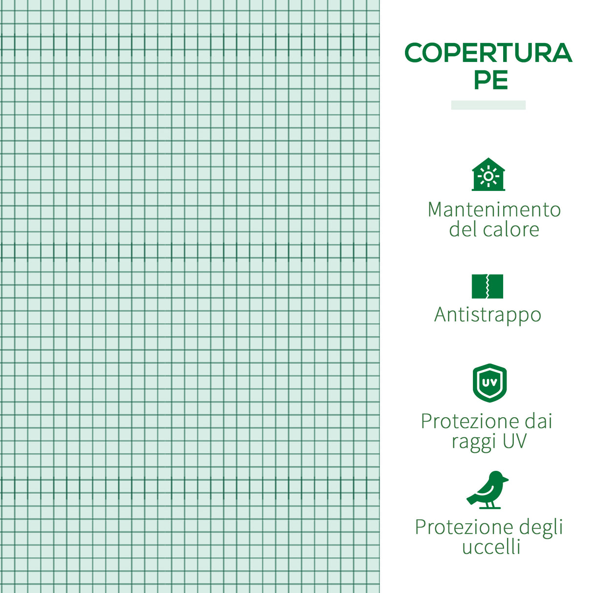 immagine-4-easycomfort-easycomfort-serra-per-piante-fiori-ortaggi-colivazione-da-giardino-balcone-con-tubi-di-acciaio-e-copertura-in-polietilene-con-3-porte-verde-400cm-x-100cm-x-80cm-ean-8054111848282
