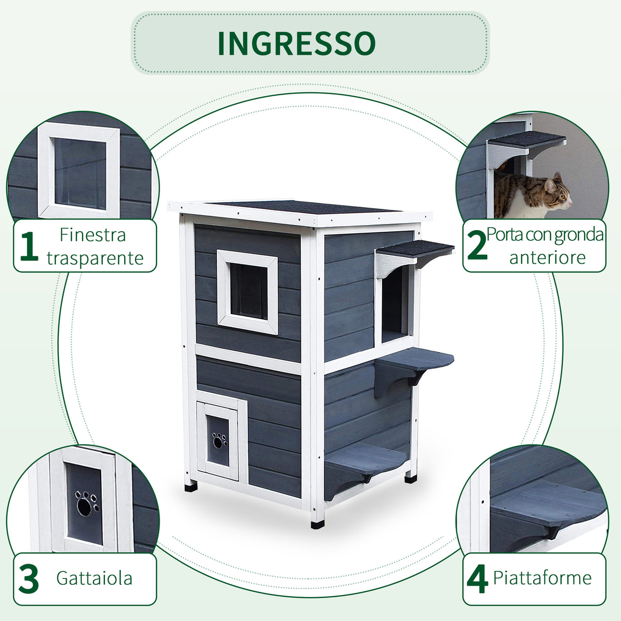 immagine-6-easycomfort-easycomfort-cuccia-per-animali-domestici-da-esterno-2-livelli-apribile-in-legno-grigio-e-bianco-51-x-51-x-81-3cm-ean-8054144138992