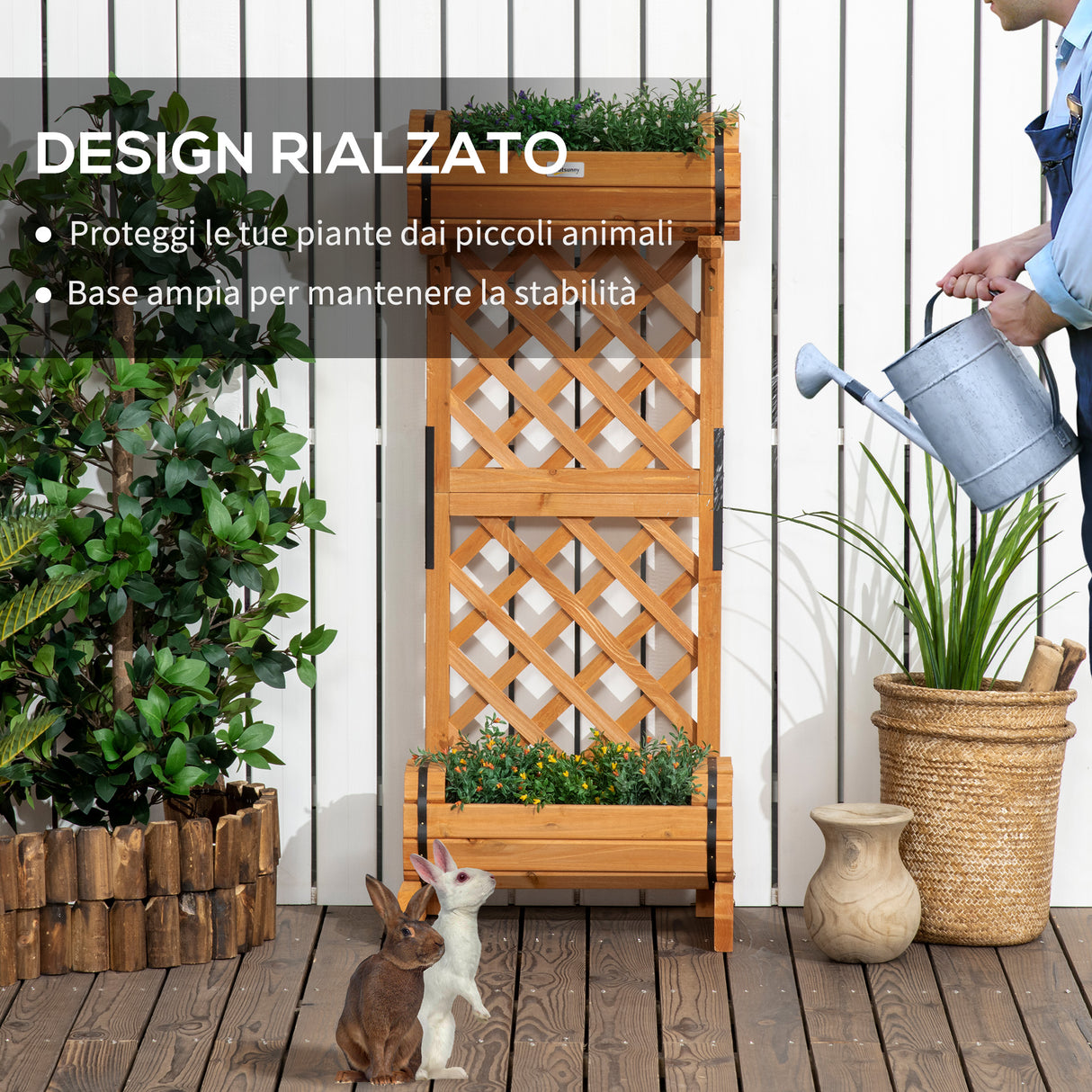 immagine-6-easycomfort-easycomfort-fioriera-da-esterno-a-mezza-botte-in-legno-di-abete-marrone-con-grigliato-per-rampicanti-45x35x112-cm