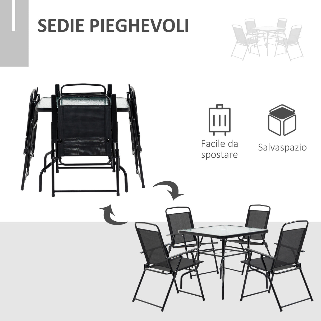 immagine-6-easycomfort-easycomfort-set-da-giardino-5-pezzi-con-4-sedie-pieghevoli-e-tavolo-in-metallo-e-vetro-temperato-nero