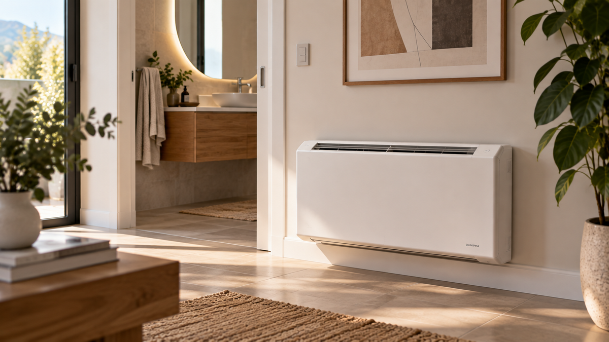 Fancoil a parete: come funziona, quanto consuma e quando conviene installarlo