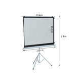 easycomfort easycomfort schermo di proiezione 100 pollici con treppiedi formato 43 ean 8054111849029