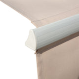 easycomfort easycomfort tenda da sole a bracci per esterno regolazione con manovella 300x250cm