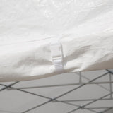 easycomfort easycomfort gazebo da giardino 10x6m con pareti rimovibili e finestre acciaio e poliestere