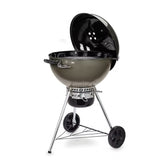 weber barbecue a carbone weber master touch gbs c 5750 57 cm smoke grey 14710004