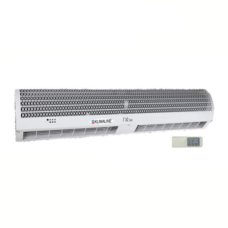 klimaline barriera d aria ad incasso klimaline ecoline 1s 736a da 200 cm 2 velocita con resistenza ad aria calda e telecomando incluso