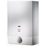 scaldabagno a gas riello mini 11 gpl completo di kit per scarico fumi