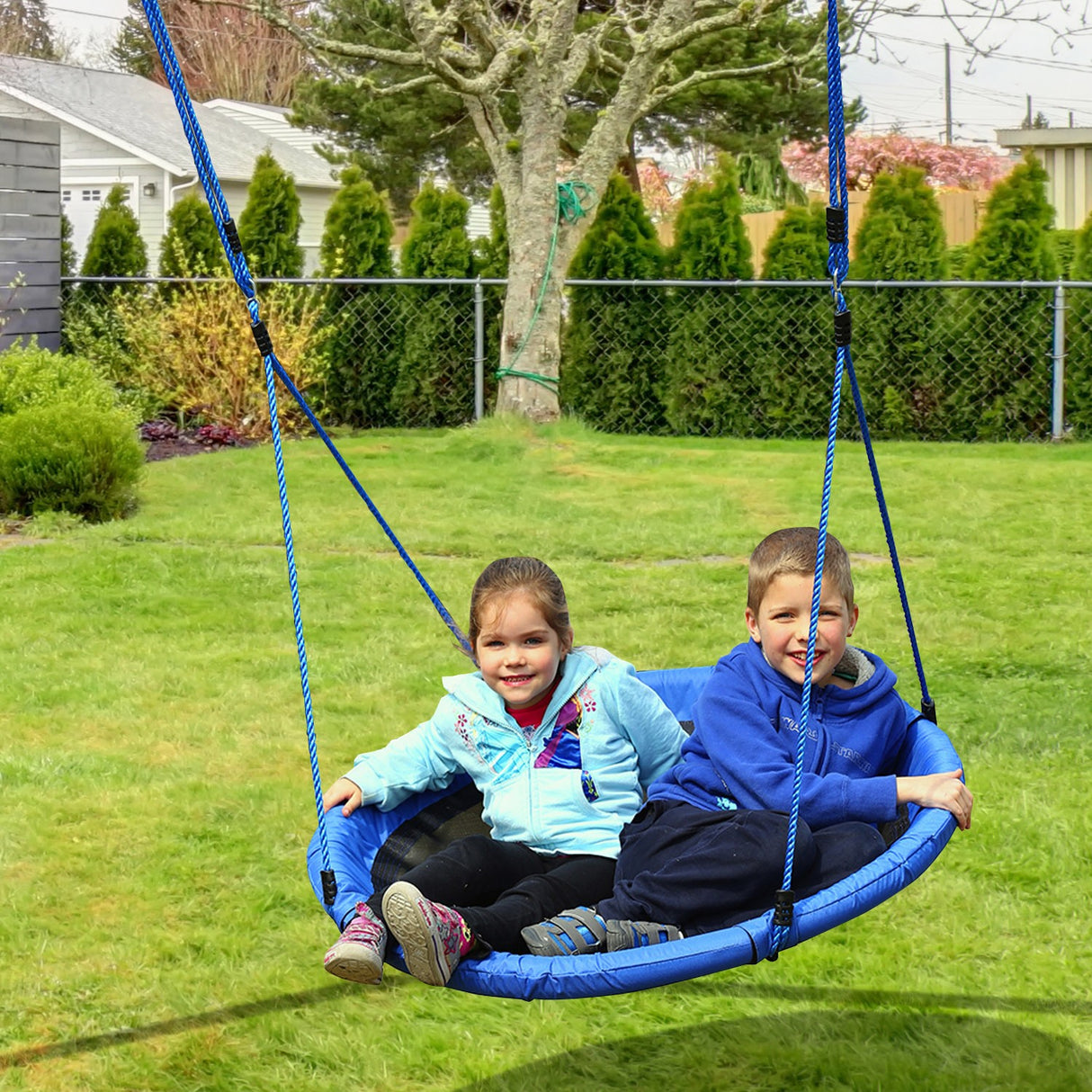 easycomfort easycomfort altalena da giardino per bambini tra 3 e 8 anni interno ed esterno 100 180cm carico massimo di 100kg