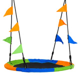 easycomfort easycomfort altalena rotonda per bambini 3 anni per esterni e interni multicolor