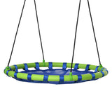 easycomfort easycomfort altalena per bambini da 3 8 anni da giardino 100cm e corde regolabili blu
