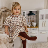 easycomfort easycomfort cucina giocattolo per bambini 3 6 anni in legno con suoni 14 accessori forno lavandino e frigo 82x65x87cm bianco