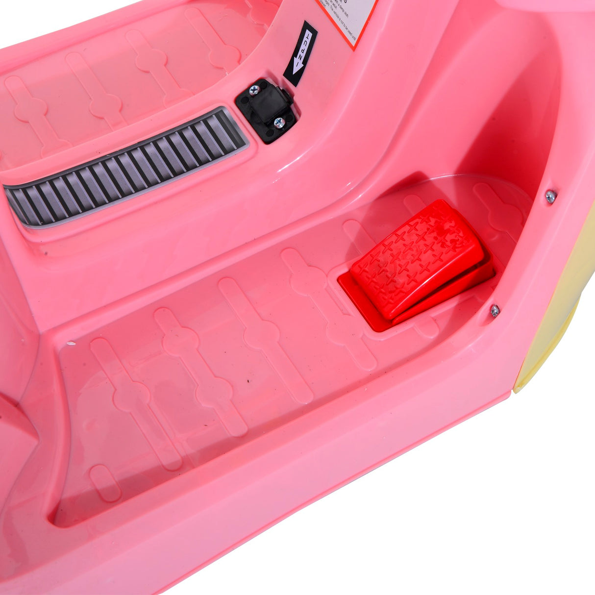 easycomfort easycomfort motorino per bambini triciclo elettrico per bambine 6v con luci e musica rosa