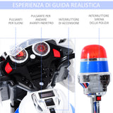 easycomfort easycomfort moto elettrica motoretta per bambini 3 ruote con musica luci 112 51 72 5cm