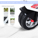 easycomfort easycomfort moto elettrica motoretta per bambini 3 ruote con musica luci 112 51 72 5cm