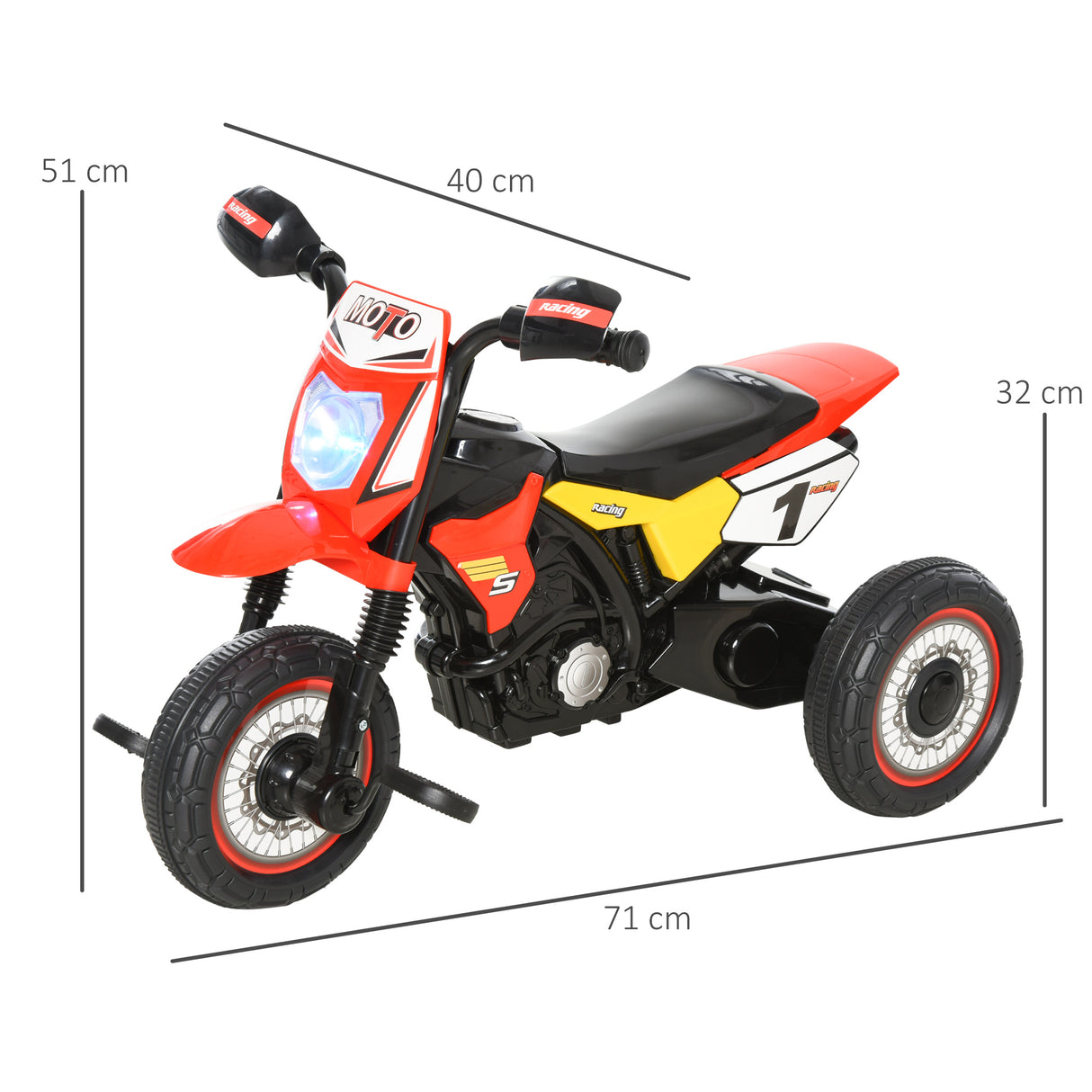 easycomfort easycomfort triciclo a pedali per bambini eta 18 36 mesi rosso