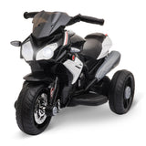 easycomfort easycomfort moto elettrica per bambini 3 5 anni max 25kg con luci musica batteria 6v e velocita 3kmh 86cmx42cmx52cm nera