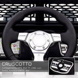 easycomfort easycomfort macchina elettrica per bambini jeep fuoristrada con telecomando e 2 velocita 100x65x72 cm bianco