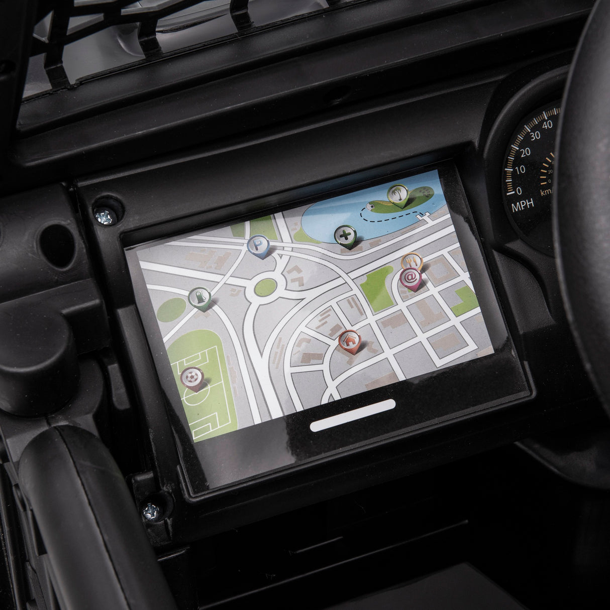 easycomfort easycomfort macchina elettrica per bambini 3 6 anni da 12v con telecomando fari e clacson 100x64 2x71 cm nero