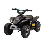 easycomfort easycomfort quad elettrico per bambini 18 36 mesi con batteria ricaricabile da 6v 72x40x45 5 cm nero