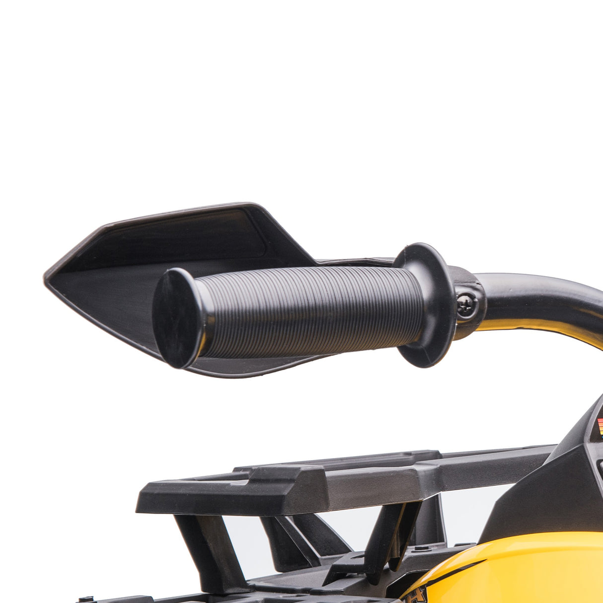 easycomfort easycomfort quad per bambini elettrico 12v con fari e batteria ricaricabile eta 3 5 anni 100x65x73cm giallo