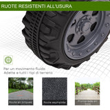 easycomfort easycomfort quad elettrico per bambini con batteria ricaricabile 6v pulsante acceleratore eta 18 36 mesi 70x42x45cm verde